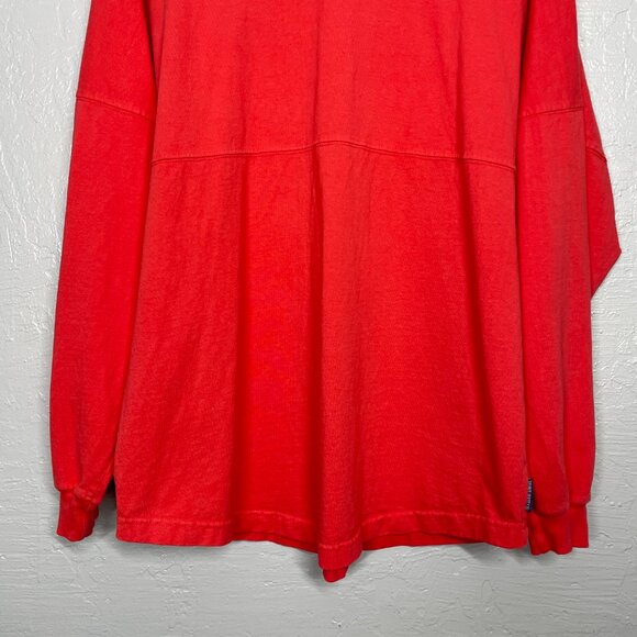 Spirit Jersey Unisex M Orange Red Hanalei Kauai Hawaii Shirt Long Sleeve Cotton - Picture 3 of 10